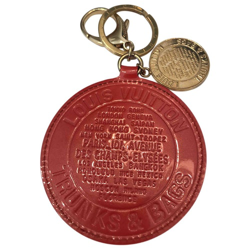 Pre-Owned Louis Vuitton Red Metal Bag Charms | ModeSens