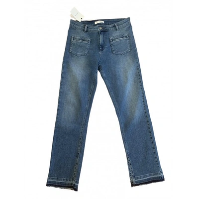 Pre-owned Anine Bing Fall Winter 2019 Blue Denim - Jeans Jeans