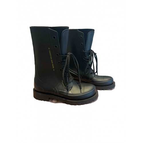 dior camp rubber ankle boot price
