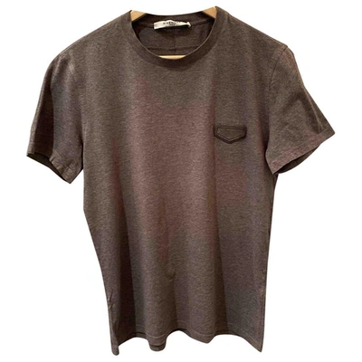 Pre-owned Givenchy Grey Cotton T-shirt