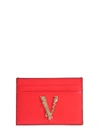 VERSACE CARD HOLDER WITH VIRTUS LOGO,11432242