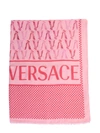 VERSACE SCARF WITH LOGO,11432238