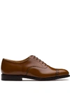 Church's Weymouth Nevada Leather Oxford Brogues In Brandy