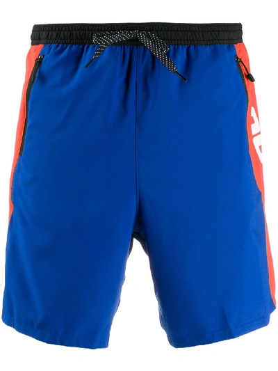 Diesel X Sea-doo Side Logo Swim Shorts In Blue