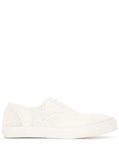 Undercover Sequin-embellished Trainers In White