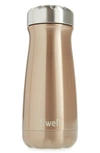 S'WELL PYRITE COLLECTION 16-OUNCE INSULATED STAINLESS STEEL COMMUTER TRAVEL BOTTLE,10316-H20-56220