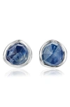 MONICA VINADER SIREN STUD EARRINGS,GP-EA-SSTU-GRO