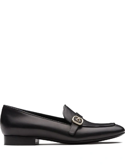 Church's Blanche Buckle Detail Loafers In Black