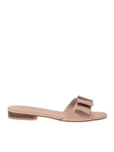 Anna Baiguera Ane Flats In Powder Pink