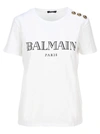 BALMAIN BALMAIN LOGO PRINTED T