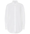 MM6 MAISON MARGIELA COTTON-POPLIN SHIRT,P00475939