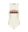 GUCCI LOGO连体泳衣,P00496723