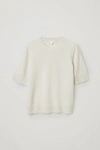 COS SHORT-SLEEVED CASHMERE TOP,0900353001002