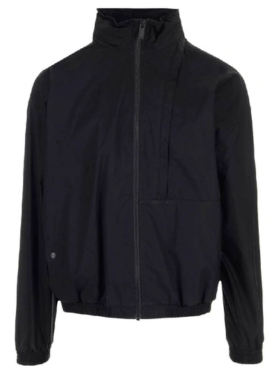 Marcelo Burlon County Of Milan Black Logo Tech Track Jacket