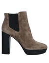 Hogan Ankle Boot In Light Brown