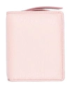 Maison Margiela Wallet In Pale Pink