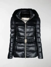 Herno Fur Hood Puffer Jacket In Black