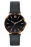 TED BAKER PHYLIPA LEATHER STRAP WATCH, 37MM,BKPPHF912OT