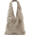 BRUNELLO CUCINELLI SHEARLING SHOULDER BAG