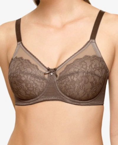 Wacoal Retro Chic Full-figure Underwire Bra 855186, Up To J Cup In Cappucino (nude 1)