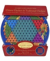 JOHN N. HANSEN CO. CHINESE CHECKERS AND TRADITIONAL CHECKERS TIN