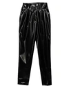 LANEUS LANEUS WOMAN PANTS BLACK SIZE 6 POLYURETHANE,13485451ND 4