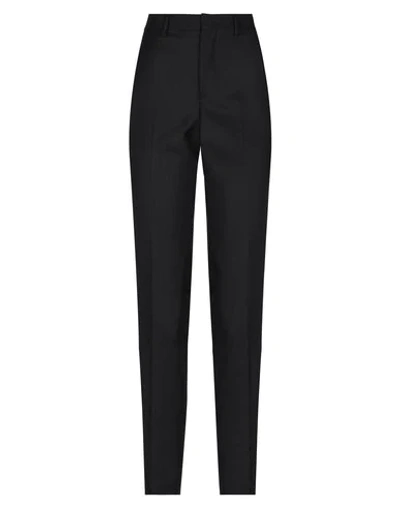 Msgm Casual Pants In Black