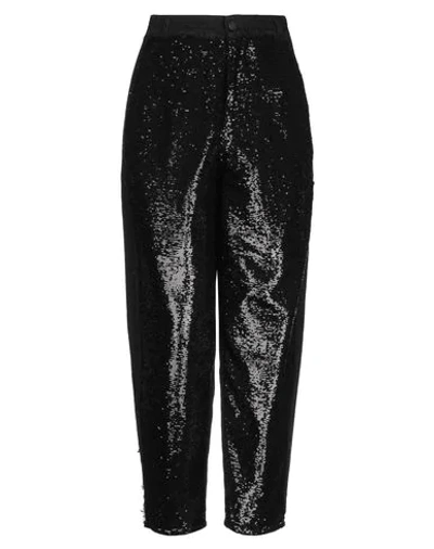 Philosophy Di Lorenzo Serafini Philosophy Sequin Trousers In Black