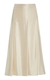 BEAUFILLE RICCI SATIN MIDI SKIRT,805946