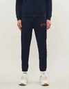 HUGO BOSS Relaxed-fit tapered jersey jogging bottoms