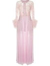 ZUHAIR MURAD EMBELLISHED SHEER-OVERLAY ROMPER