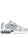 Nike Silver Air Zoom Spiridon Cage 2 Sneakers In Silver