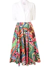 STELLA JEAN POP ART PRINT SHIRT DRESS