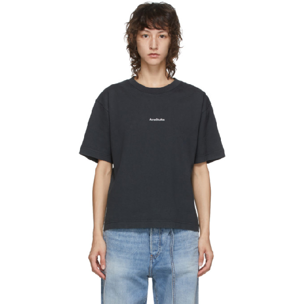 Acne Studios T Shirt In Black Modesens