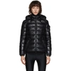 Moncler Bady Faux Fur-trimmed Down Jacket In Black