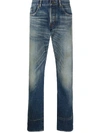 SAINT LAURENT straight cut jeans