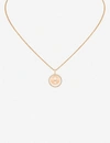 Messika Lucky Move 18-karat Rose Gold Diamond Necklace In Pink Gold