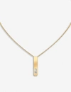 MESSIKA MY FIRST DIAMOND 18CT YELLOW-GOLD AND DIAMOND NECKLACE,R03644936
