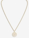 MESSIKA MESSIKA WOMEN'S YELLOW GOLD LUCKY MOVE 18CT YELLOW-GOLD AND PAVÉ DIAMOND NECKLACE,40100794