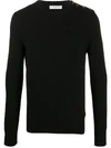 GIVENCHY 4G BUTTONS CASHMERE JUMPER