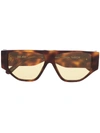 LINDA FARROW OVERSIZED SUNGLASSES