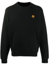 KENZO LOGO PATCH SWEATSHIRT