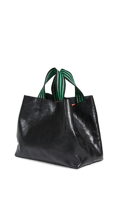 Clare V Bateau Tote In Black