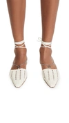 BROTHER VELLIES OLIVIA CHAIN WRAP WOVEN FLATS