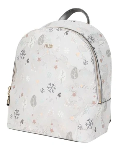 Alviero Martini 1a Classe Backpack & Fanny Pack In Light Grey