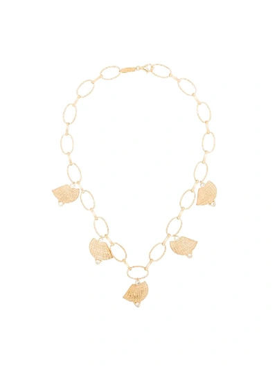 Apples & Figs Gold-plated Crown Shells Treasure Necklace