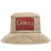 GUCCI Gucci Patch Logo Bucket Hat