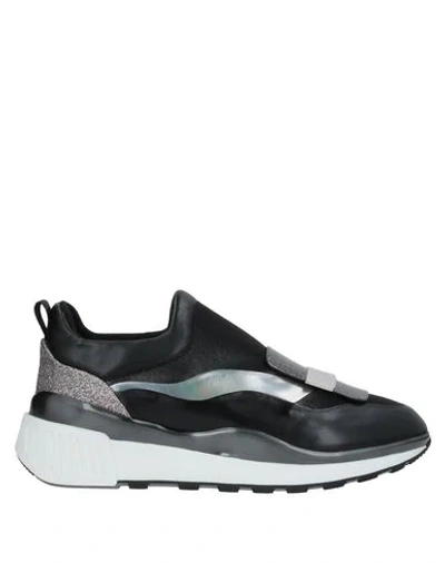 Sergio Rossi Sneakers In Black