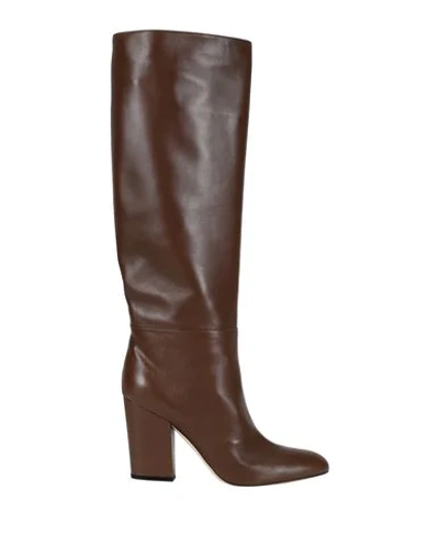 Sergio Rossi Boots In Brown