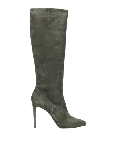 Anna F Boots In Military Green